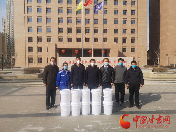 【甘肅全民戰(zhàn)“疫”】暖心！民革蘭州市委會(huì)捐助首批1噸防疫物資（圖）