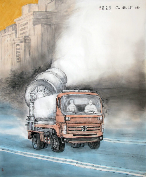 【甘肅全民戰(zhàn)“疫”】保衛(wèi)春天！蘭州榆中縣文藝界致敬“逆行者”