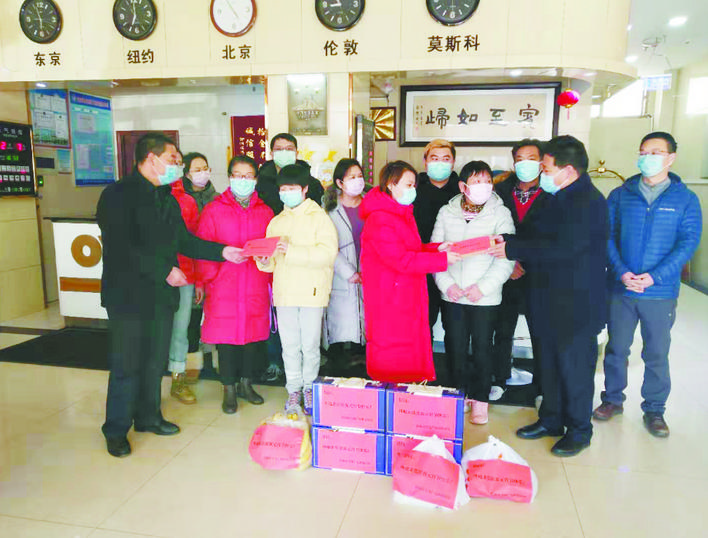 張掖：元宵節(jié)慰問(wèn)外地滯留游客