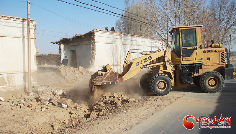 【甘肅全民戰(zhàn)“疫”】高臺：7個鄉(xiāng)村振興示范點陸續(xù)動工建設(shè)