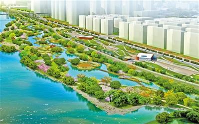 54萬平方米 雁灘濕地公園“入畫來”！