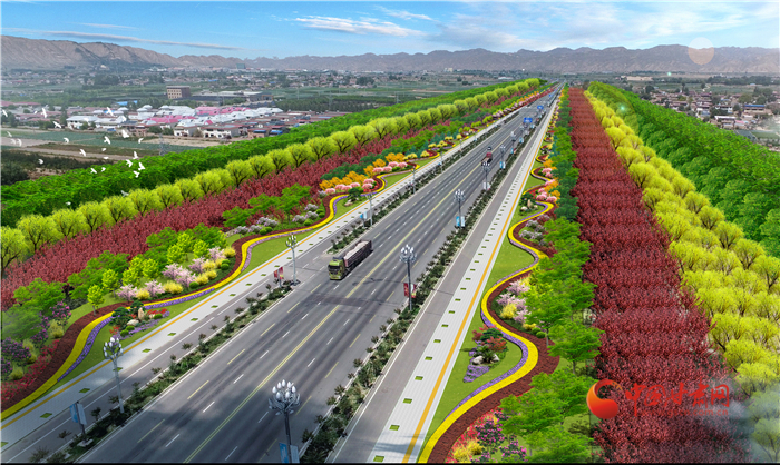 搶先看?。?！蘭州榆中生態(tài)創(chuàng)新城未來綠化有多美 