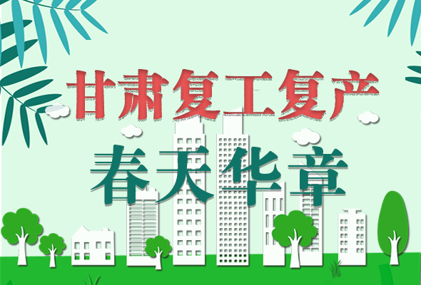 圖解|看！甘肅復工復產(chǎn)的“加速度”