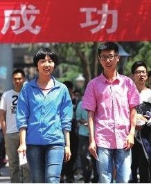 今年甘肅省高考，263142人報名