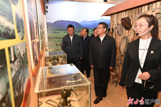 任振鶴在張掖市調(diào)研時強調(diào)：完整準確全面貫徹新發(fā)展理念，建設(shè)生態(tài)友好發(fā)展向好生活美好的“金張掖”