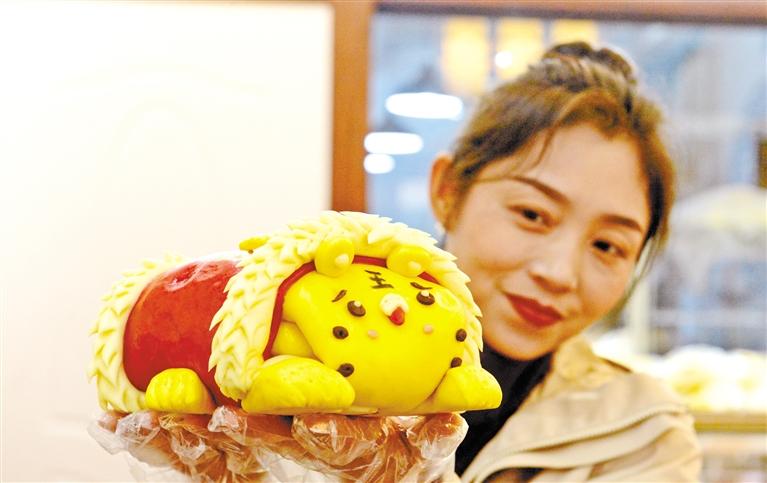 小老虎花餑餑，你舍得吃嗎？