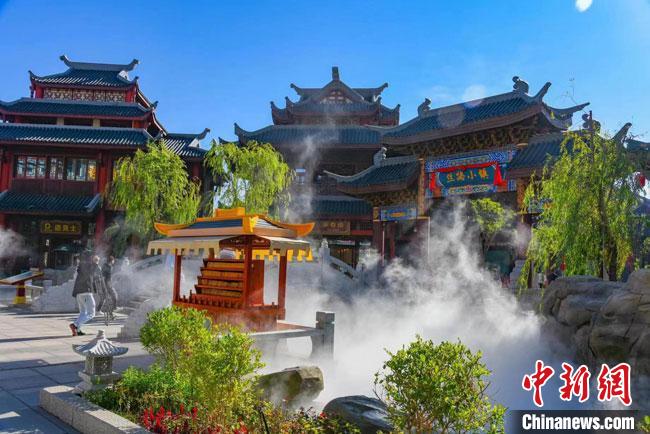 圖為嘉峪關(guān)方特歡樂世界。(資料圖) 趙海宏 攝