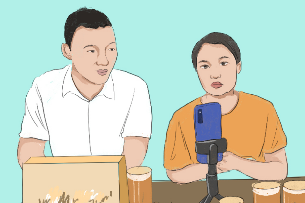 手繪|攢勁！閃閃發(fā)光的up青年