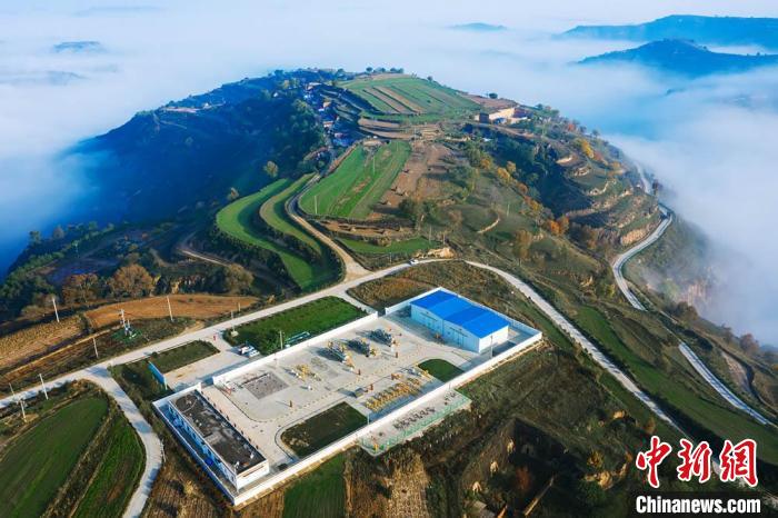 圖為中石油長慶油田慶陽天然氣開發(fā)場站。(資料圖) 慶陽市委宣傳部供圖