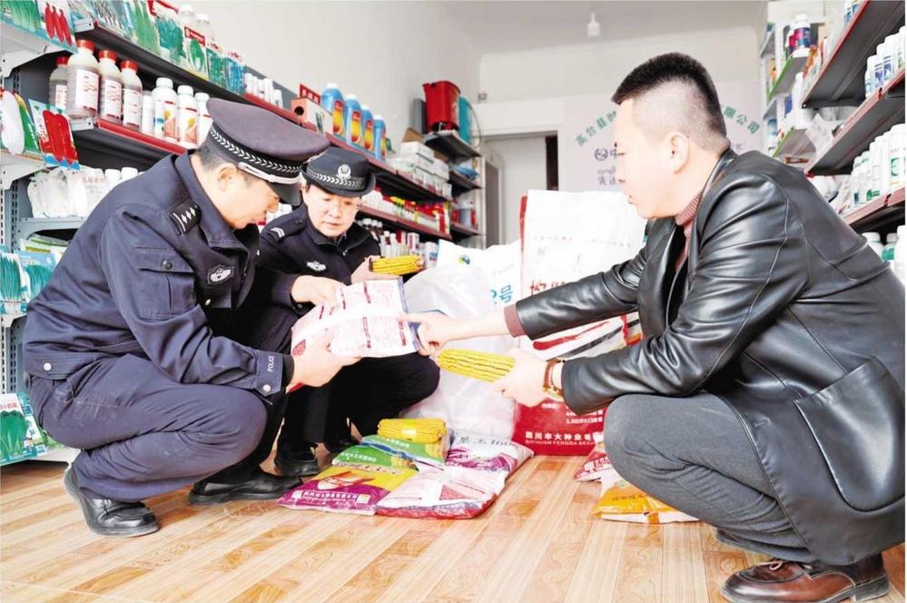 高臺公安全力護航春耕備耕